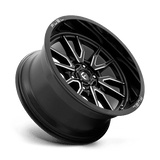 Fuel D761 CLASH - Gloss Black Milled-Wheels-Fuel-Dirty Diesel Customs