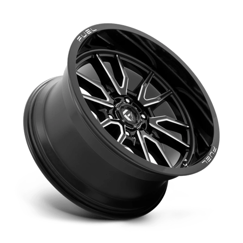 Fuel D761 CLASH - Gloss Black Milled-Wheels-Fuel-Dirty Diesel Customs