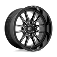 Fuel D761 CLASH - Gloss Black Milled-Wheels-Fuel-Dirty Diesel Customs