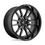 Fuel D761 CLASH - Gloss Black Milled-Wheels-Fuel-Dirty Diesel Customs