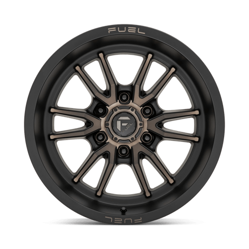 Fuel D762 CLASH - Matte Black Double Dark Tint-Wheels-Fuel-Dirty Diesel Customs
