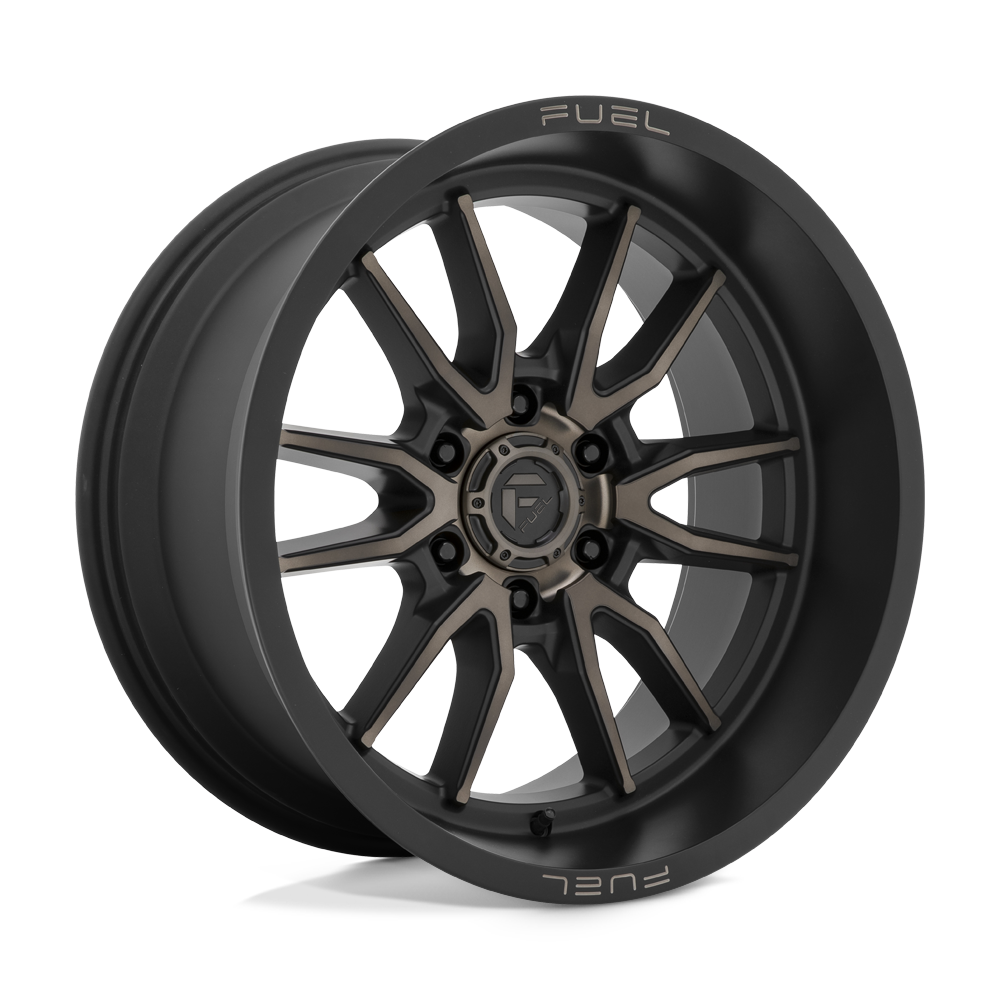 Fuel D762 CLASH - Matte Black Double Dark Tint-Wheels-Fuel-Dirty Diesel Customs