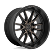 Fuel D762 CLASH - Matte Black Double Dark Tint-Wheels-Fuel-Dirty Diesel Customs