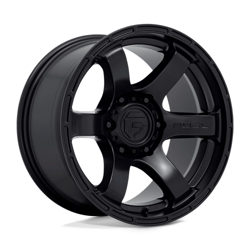Fuel D766 RUSH - Satin Black-Wheels-Fuel-Dirty Diesel Customs