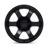 Fuel D766 RUSH - Satin Black-Wheels-Fuel-Dirty Diesel Customs