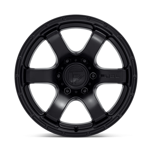 Fuel D766 RUSH - Satin Black-Wheels-Fuel-Dirty Diesel Customs