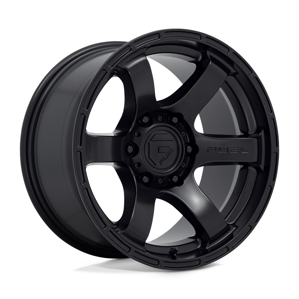 Fuel D766 RUSH - Satin Black-Wheels-Fuel-Dirty Diesel Customs