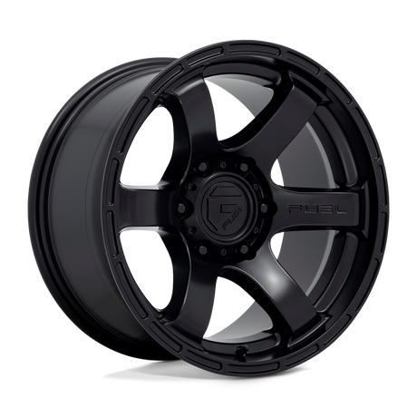 Fuel D766 RUSH - Satin Black-Wheels-Fuel-Dirty Diesel Customs