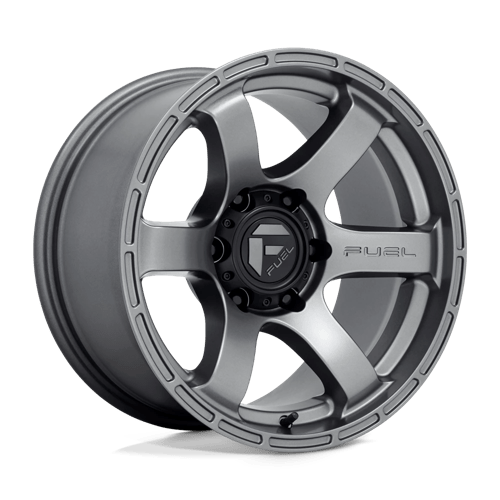 Fuel D767 RUSH - Matte Gun Metal-Wheels-Fuel-Dirty Diesel Customs