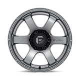Fuel D767 RUSH - Matte Gun Metal-Wheels-Fuel-Dirty Diesel Customs