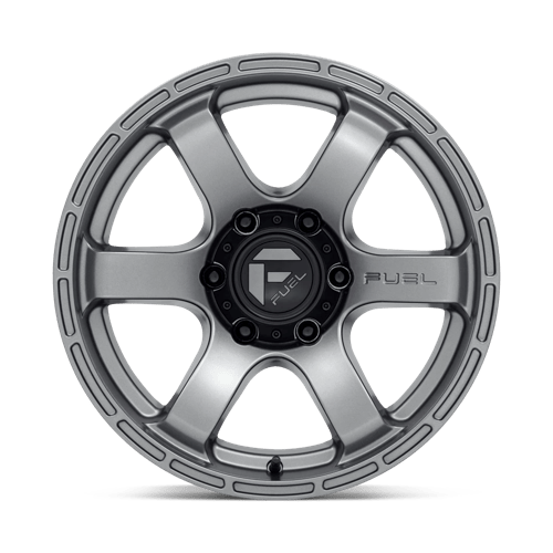 Fuel D767 RUSH - Matte Gun Metal-Wheels-Fuel-Dirty Diesel Customs