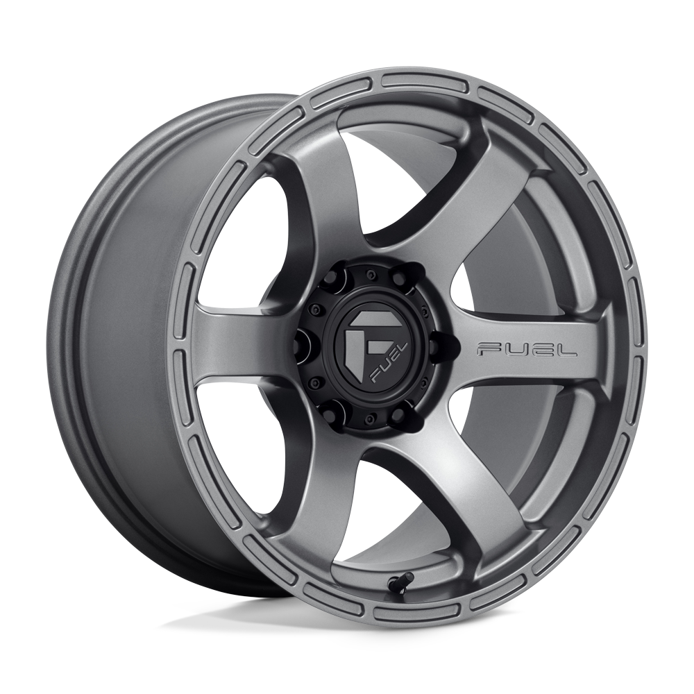 Fuel D767 RUSH - Matte Gun Metal-Wheels-Fuel-Dirty Diesel Customs