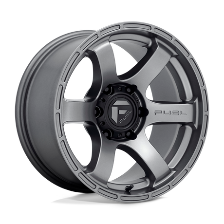 Fuel D767 RUSH - Matte Gun Metal-Wheels-Fuel-Dirty Diesel Customs