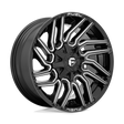 Fuel D773 TYPHOON - Gloss Black Milled-Wheels-Fuel-Dirty Diesel Customs