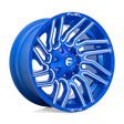 Fuel D774 TYPHOON - Anodized Blue Milled-Wheels-Fuel-Dirty Diesel Customs