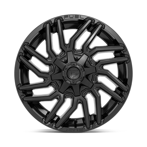 Fuel D775 TYPHOON - Matte Black-Wheels-Fuel-Dirty Diesel Customs