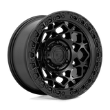 Fuel D786 UNIT - Matte Black With Matte Black Ring-Wheels-Fuel-Dirty Diesel Customs