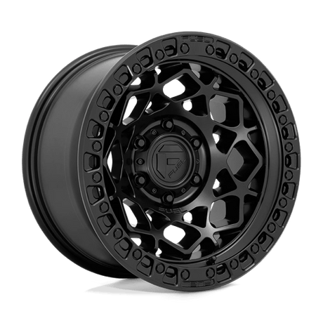 Fuel D786 UNIT - Matte Black With Matte Black Ring-Wheels-Fuel-Dirty Diesel Customs