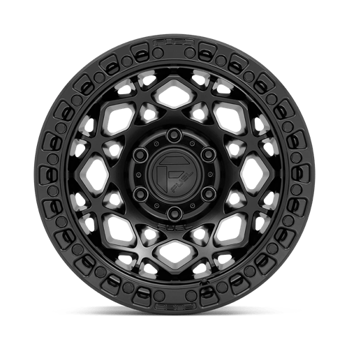 Fuel D786 UNIT - Matte Black With Matte Black Ring-Wheels-Fuel-Dirty Diesel Customs