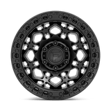 Fuel D786 UNIT - Matte Black With Matte Black Ring-Wheels-Fuel-Dirty Diesel Customs
