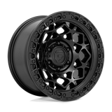 Fuel D786 UNIT - Matte Black With Matte Black Ring-Wheels-Fuel-Dirty Diesel Customs
