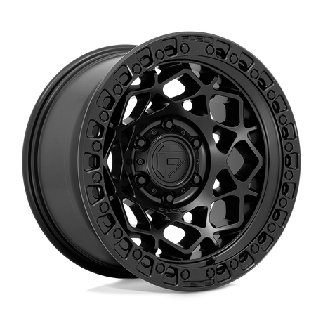 Fuel D786 UNIT - Matte Black With Matte Black Ring-Wheels-Fuel-Dirty Diesel Customs