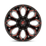Fuel D787 ASSAULT - Matte Black Red Milled-Wheels-Fuel-Dirty Diesel Customs
