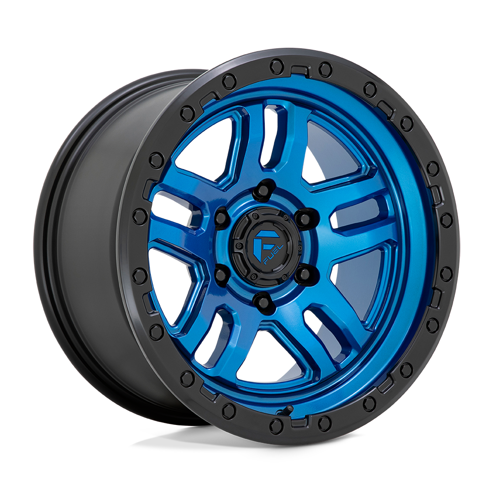 Fuel D790 AMMO - Blue With Black Lip-Wheels-Fuel-Dirty Diesel Customs