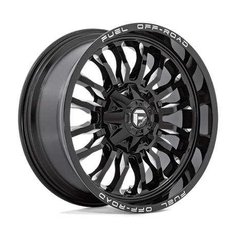 Fuel D795 ARC - Gloss Black Milled-Wheels-Fuel-Dirty Diesel Customs