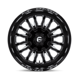 Fuel D795 ARC - Gloss Black Milled-Wheels-Fuel-Dirty Diesel Customs