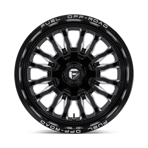 Fuel D795 ARC - Gloss Black Milled-Wheels-Fuel-Dirty Diesel Customs