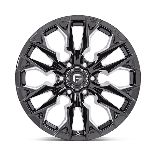 Fuel D803 FLAME - Gloss Black Milled-Wheels-Fuel-Dirty Diesel Customs