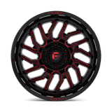 Fuel D808 HURRICANE - Gloss Black Milled Red Tint-Wheels-Fuel-Dirty Diesel Customs