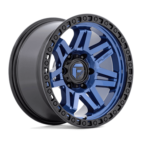 Fuel D813 SYNDICATE - Dark Blue With Black Ring-Wheels-Fuel-Dirty Diesel Customs