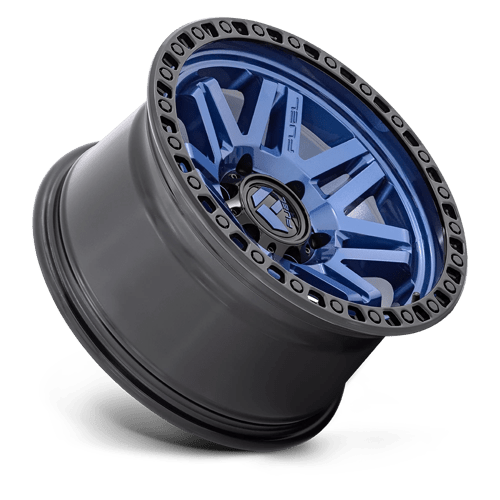 Fuel D813 SYNDICATE - Dark Blue With Black Ring-Wheels-Fuel-Dirty Diesel Customs