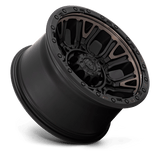 Fuel D824 TRACTION - Matte Black With Double Dark Tint-Wheels-Fuel-Dirty Diesel Customs