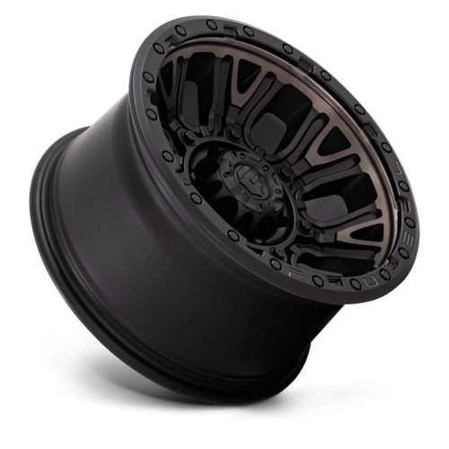 Fuel D824 TRACTION - Matte Black With Double Dark Tint-Wheels-Fuel-Dirty Diesel Customs
