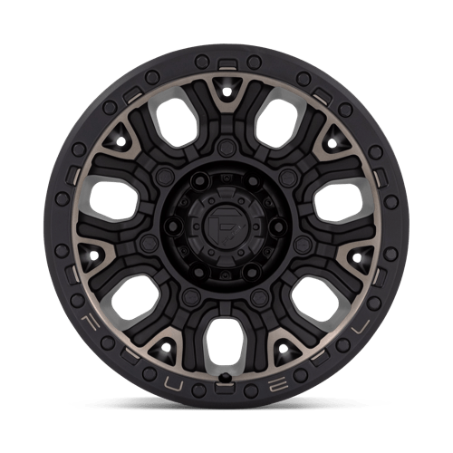 Fuel D824 TRACTION - Matte Black With Double Dark Tint-Wheels-Fuel-Dirty Diesel Customs