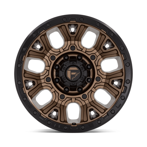 Fuel D826 TRACTION - Matte Bronze With Black Ring-Wheels-Fuel-Dirty Diesel Customs
