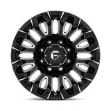 Fuel D828 QUAKE - Gloss Black Milled-Wheels-Fuel-Dirty Diesel Customs
