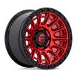 Fuel D834 CYCLE - Candy Red With Black Ring-Wheels-Fuel-Dirty Diesel Customs