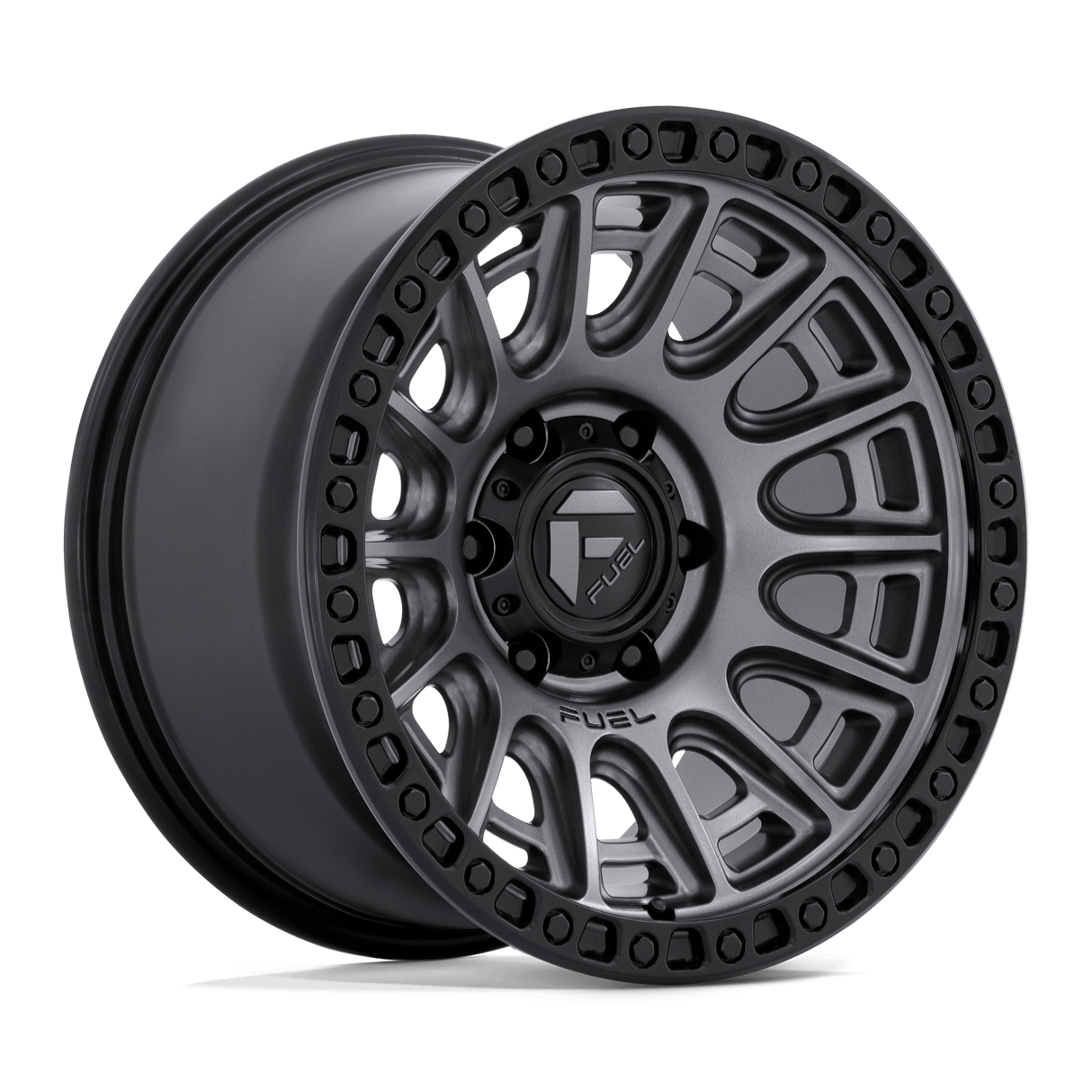 Fuel D835 CYCLE - Matte Gunmetal With Black Ring-Wheels-Fuel-Dirty Diesel Customs