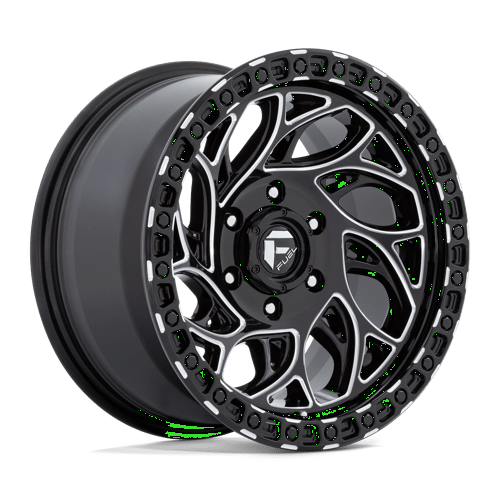 Fuel D840 RUNNER OR - Gloss Black Milled-Wheels-Fuel-Dirty Diesel Customs