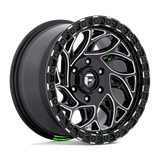 Fuel D840 RUNNER OR - Gloss Black Milled-Wheels-Fuel-Dirty Diesel Customs