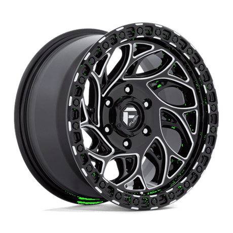 Fuel D840 RUNNER OR - Gloss Black Milled-Wheels-Fuel-Dirty Diesel Customs