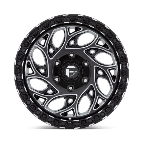 Fuel D840 RUNNER OR - Gloss Black Milled-Wheels-Fuel-Dirty Diesel Customs