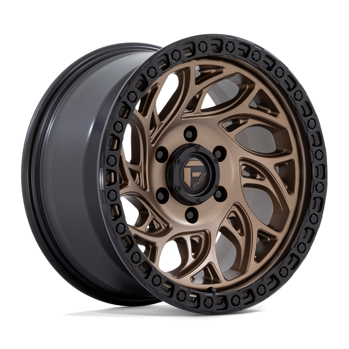 Fuel D841 RUNNER OR - Bronze With Black Ring-Wheels-Fuel-Dirty Diesel Customs