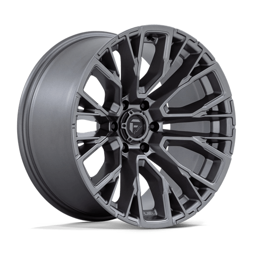 Fuel D848 REBAR - Matte Gunmetal-Wheels-Fuel-Dirty Diesel Customs