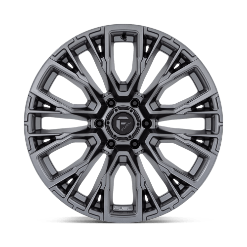 Fuel D848 REBAR - Matte Gunmetal-Wheels-Fuel-Dirty Diesel Customs