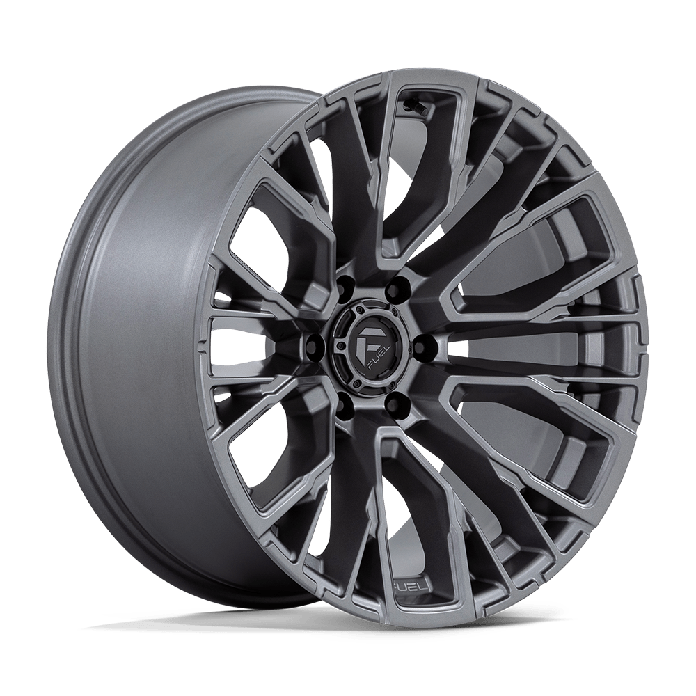 Fuel D848 REBAR - Matte Gunmetal-Wheels-Fuel-Dirty Diesel Customs
